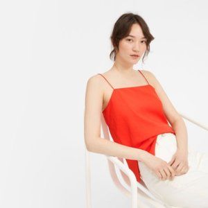 Everlane Japanese Goweave Cami in Poppy - Size 14